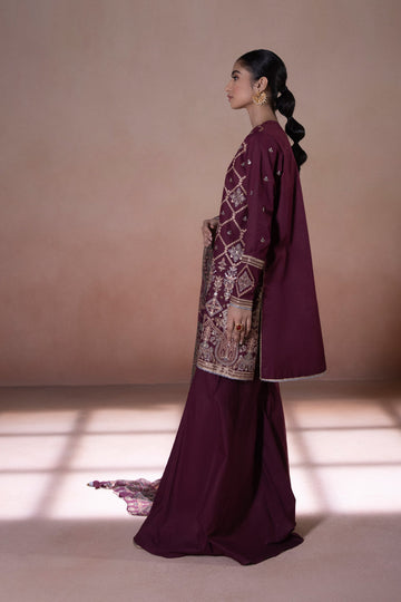 Sapphire U3E SG22V5 12 3 Piece Embroidered Cotton Suit Intermix Collection 2022 Online Shopping